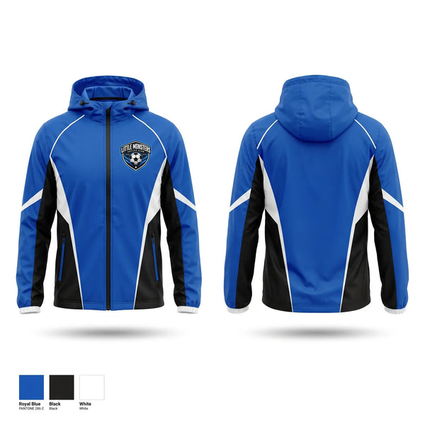 Windbreaker, Little Monsters Soccer Club, Men's Soccer, Teamtime, Team time, sublimation, custom sports apparel, team uniforms, spirit wear, spiritwear, sports uniforms, custom shirts, team store, custom team store, fundraiser sports, apparel fundraiser