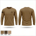 1/109th Infantry Mortars Long Sleeve Performance Shirt - 1
