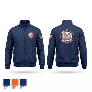 Windbreaker, Station Ocean City, Coast Guard, Teamtime, Team time, sublimation, custom sports apparel, team uniforms, spirit wear, spiritwear, sports uniforms, custom shirts, team store, custom team store, fundraiser sports, apparel fundraiser
