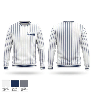 Crew Neck Sweatshirt, Fort Lauderdale Yankees, Baseball, Teamtime, Team time, sublimation, custom sports apparel, team uniforms, spirit wear, spiritwear, sports uniforms, custom shirts, team store, custom team store, fundraiser sports, apparel fundraiser