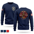 Columbia County Fire Rescue Engine Company 6 51618638 Crew Neck Sweatshirt - 1