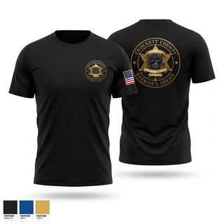 Short Sleeve Performance Shirt, Crockett County Sheriffs Office, Police, Teamtime, Team time, sublimation, custom sports apparel, team uniforms, spirit wear, spiritwear, sports uniforms, custom shirts, team store, custom team store, fundraiser sports, apparel fundraiser
