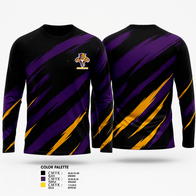 Affton Cougars 14971283 Long Sleeve Performance Shirt 1