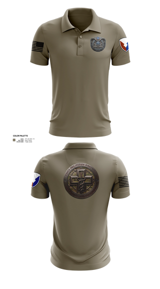 Short Sleeve Performance Polo, Army medical logistics command, Army, Teamtime, Team time, sublimation, custom sports apparel, team uniforms, spirit wear, spiritwear, sports uniforms, custom shirts, team store, custom team store, fundraiser sports, apparel fundraiser