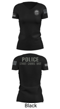 STREET CRIMES 66596550 Women's Short Sleeve V-neck Shirt - 27