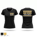 Woodbine High School Cross Country Women's Short Sleeve V-neck Shirt - 1