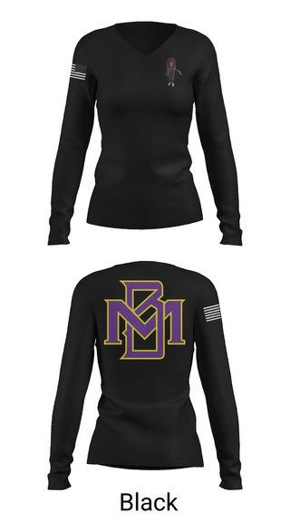 Womens Long Sleeve Vneck Shirt, Mo Better Jaguars, Track & Field, Teamtime, Team time, sublimation, custom sports apparel, team uniforms, spirit wear, spiritwear, sports uniforms, custom shirts, team store, custom team store, fundraiser sports, apparel fundraiser