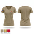 36th DIVARTY Women's Short Sleeve V-neck Shirt - 1