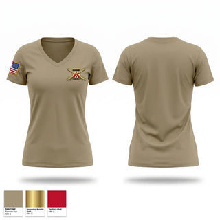 Womens Short Sleeve Vneck Shirt, 36th DIVARTY, National Guard, Teamtime, Team time, sublimation, custom sports apparel, team uniforms, spirit wear, spiritwear, sports uniforms, custom shirts, team store, custom team store, fundraiser sports, apparel fundraiser