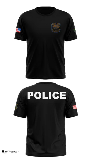 Short Sleeve Performance Shirt, Houston Police West Side, Police, Teamtime, Team time, sublimation, custom sports apparel, team uniforms, spirit wear, spiritwear, sports uniforms, custom shirts, team store, custom team store, fundraiser sports, apparel fundraiser