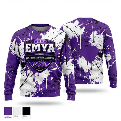 Horned Frogs 7046646 Crew Neck Sweatshirt - 1
