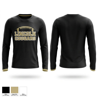 Lincoln Cougars Long Sleeve Performance Shirt - 2