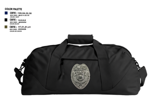 Duffle Bag, Mabscott Police Department, Police, Teamtime, Team time, sublimation, custom sports apparel, team uniforms, spirit wear, spiritwear, sports uniforms, custom shirts, team store, custom team store, fundraiser sports, apparel fundraiser