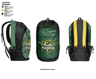 Gear Bag, Thunder, Baseball, Teamtime, Team time, sublimation, custom sports apparel, team uniforms, spirit wear, spiritwear, sports uniforms, custom shirts, team store, custom team store, fundraiser sports, apparel fundraiser