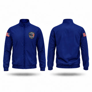 Windbreaker, Town of Camden, EMS/EMT, Teamtime, Team time, sublimation, custom sports apparel, team uniforms, spirit wear, spiritwear, sports uniforms, custom shirts, team store, custom team store, fundraiser sports, apparel fundraiser