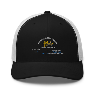 JM PAINTING &REMODELING 36722841 Retro Trucker Hat | Yupoong 6606
