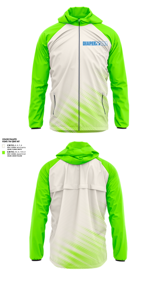 Windbreaker, The Diaper boys, Swimming, Teamtime, Team time, sublimation, custom sports apparel, team uniforms, spirit wear, spiritwear, sports uniforms, custom shirts, team store, custom team store, fundraiser sports, apparel fundraiser