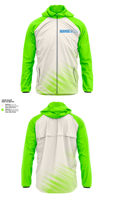 Windbreaker, The Diaper boys, Swimming, Teamtime, Team time, sublimation, custom sports apparel, team uniforms, spirit wear, spiritwear, sports uniforms, custom shirts, team store, custom team store, fundraiser sports, apparel fundraiser