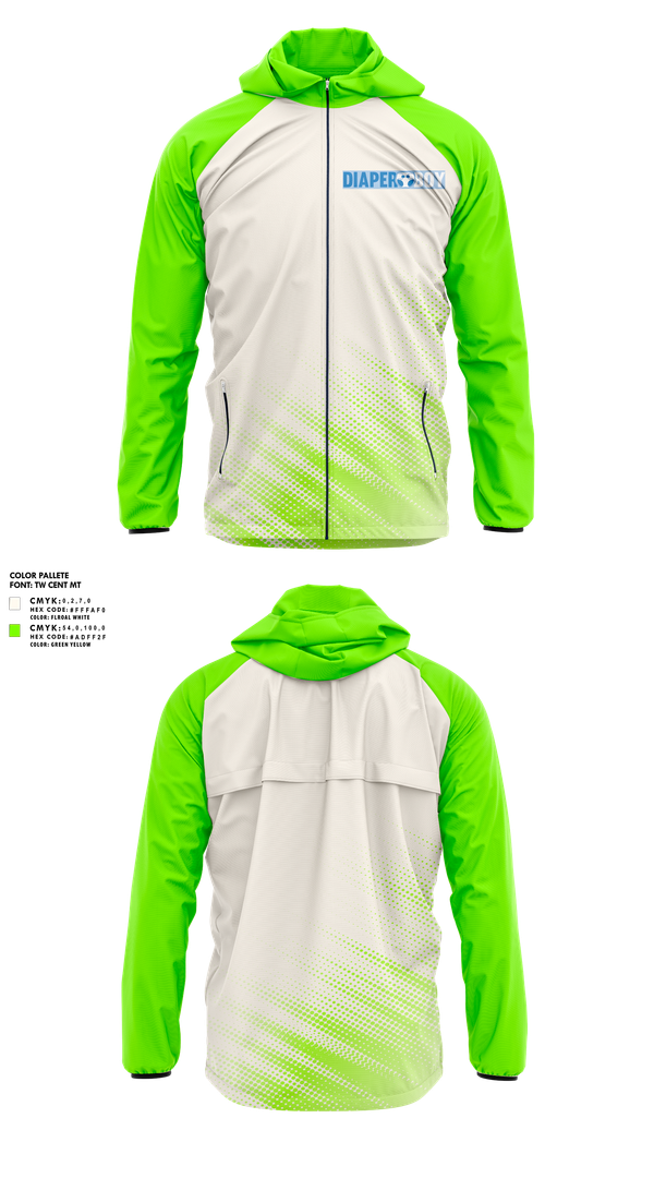 Windbreaker, The Diaper boys, Swimming, Teamtime, Team time, sublimation, custom sports apparel, team uniforms, spirit wear, spiritwear, sports uniforms, custom shirts, team store, custom team store, fundraiser sports, apparel fundraiser