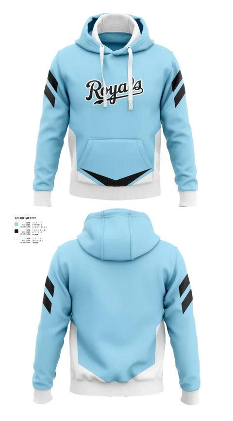 Hoodie, Royals, Baseball, Teamtime, Team time, sublimation, custom sports apparel, team uniforms, spirit wear, spiritwear, sports uniforms, custom shirts, team store, custom team store, fundraiser sports, apparel fundraiser
