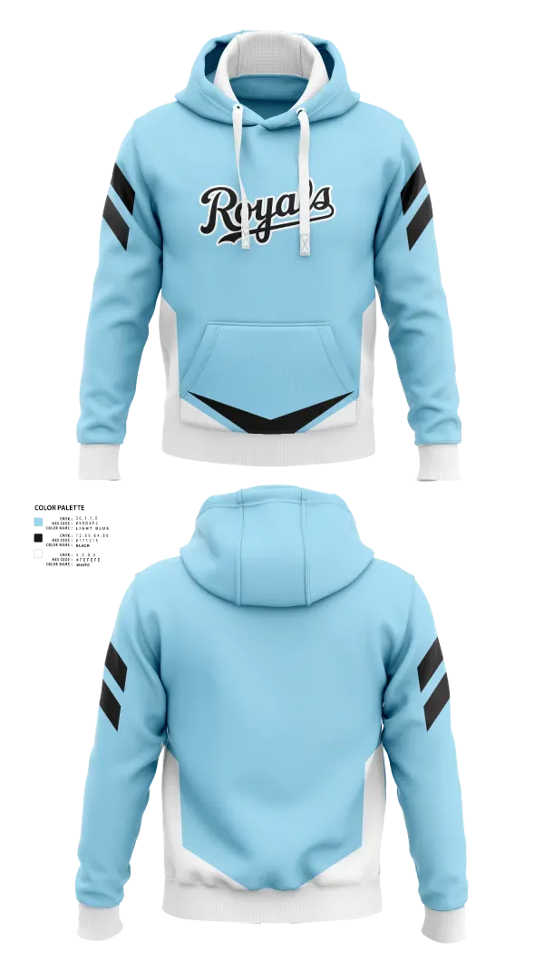 Hoodie, Royals, Baseball, Teamtime, Team time, sublimation, custom sports apparel, team uniforms, spirit wear, spiritwear, sports uniforms, custom shirts, team store, custom team store, fundraiser sports, apparel fundraiser