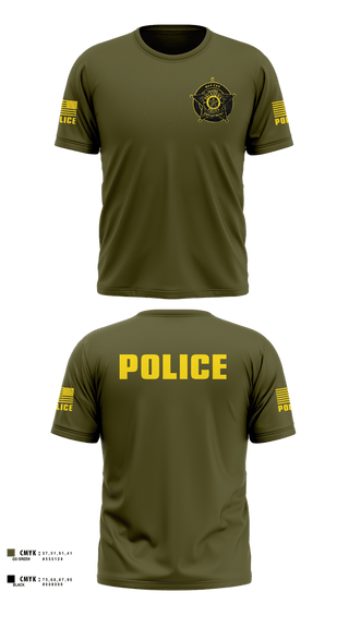Old School Cotton Feel Shirt, Quinton Police Department, Police, Teamtime, Team time, sublimation, custom sports apparel, team uniforms, spirit wear, spiritwear, sports uniforms, custom shirts, team store, custom team store, fundraiser sports, apparel fundraiser
