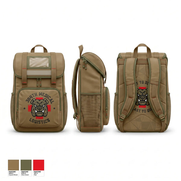 Gear Bag, 384th Medical Logistics Company, Army, Teamtime, Team time, sublimation, custom sports apparel, team uniforms, spirit wear, spiritwear, sports uniforms, custom shirts, team store, custom team store, fundraiser sports, apparel fundraiser
