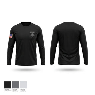 Long Sleeve Performance Shirt, Massachusetts Port Authority Police, Police, Teamtime, Team time, sublimation, custom sports apparel, team uniforms, spirit wear, spiritwear, sports uniforms, custom shirts, team store, custom team store, fundraiser sports, apparel fundraiser