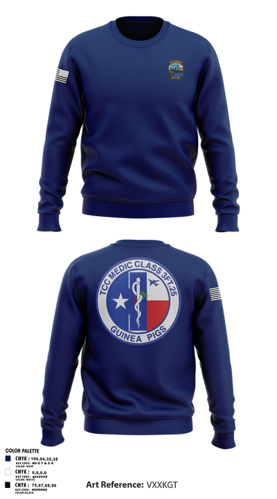 TCC Paramedic Class 3FT.25 86359977 Crew Neck Sweatshirt - 1