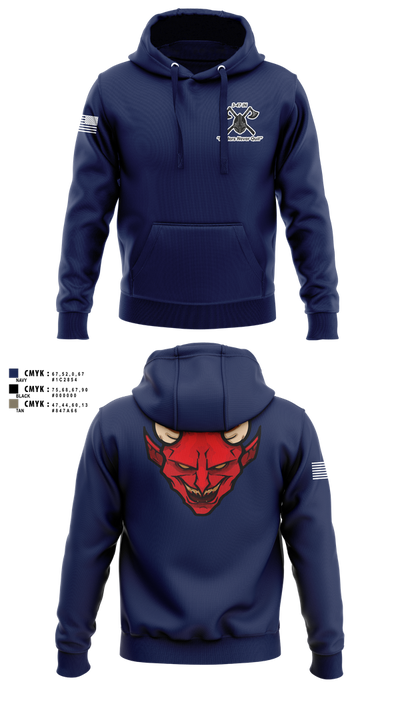 D Co 3-47 75831418 Hoodie - 101