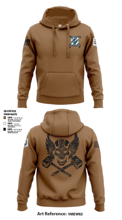Crusher Company 1-28 Infantry Regiment 68782086 Hoodie - 1