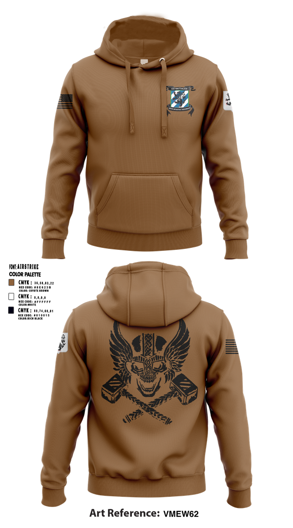 Hoodie, Crusher Company 1-28 Infantry Regiment, Army, Teamtime, Team time, sublimation, custom sports apparel, team uniforms, spirit wear, spiritwear, sports uniforms, custom shirts, team store, custom team store, fundraiser sports, apparel fundraiser