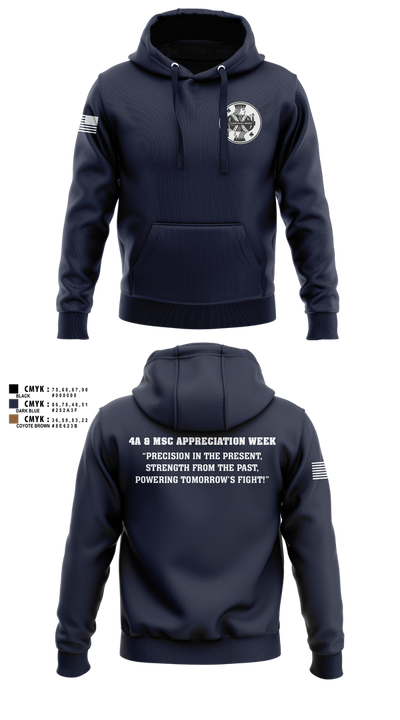 Joint Base San Antonio 4A/MSC 19646958 Hoodie - 3