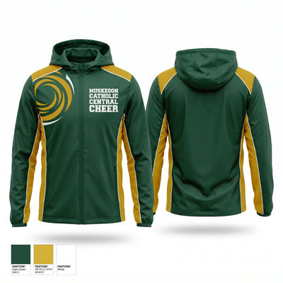 Muskegon Catholic Central Cheer Windbreaker - 3