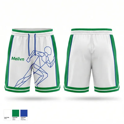 Melivn 39120513 Athletic Shorts With Pockets - 1