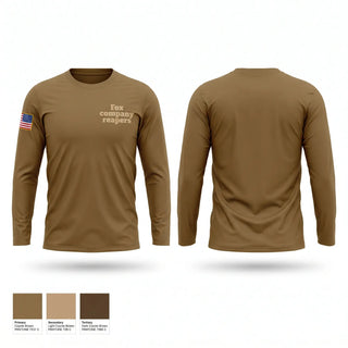 Long Sleeve Performance Shirt, Fox company reapers, National Guard, Teamtime, Team time, sublimation, custom sports apparel, team uniforms, spirit wear, spiritwear, sports uniforms, custom shirts, team store, custom team store, fundraiser sports, apparel fundraiser