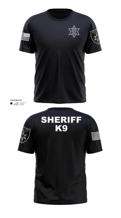 Fayette County Sheriff WV 38752837 Short Sleeve Performance Shirt - 233