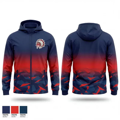 Hill City Indians 57777867 Windbreaker - 1