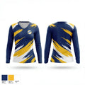 Streetsboro High School Softball 59578950 Women's Long Sleeve V-neck Shirt - 1