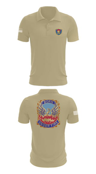 Short Sleeve Performance Polo, HHC/128th Aviation Brigade, , Teamtime, Team time, sublimation, custom sports apparel, team uniforms, spirit wear, spiritwear, sports uniforms, custom shirts, team store, custom team store, fundraiser sports, apparel fundraiser