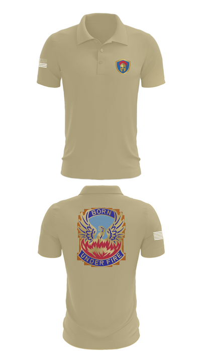 HHC/128th Aviation Brigade 36515709 Short Sleeve Performance Polo - 87