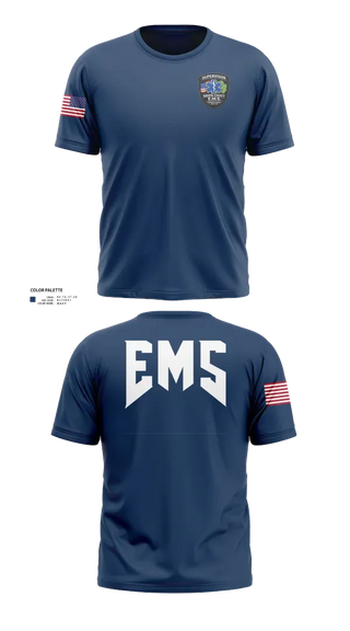 Old School Cotton Feel Shirt, Greene County EMS, EMS/EMT, Teamtime, Team time, sublimation, custom sports apparel, team uniforms, spirit wear, spiritwear, sports uniforms, custom shirts, team store, custom team store, fundraiser sports, apparel fundraiser