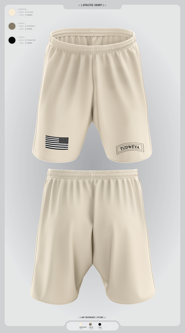 Athletic Shorts With Pockets, DET 1 HHC 3-116 CAV, Army, Teamtime, Team time, sublimation, custom sports apparel, team uniforms, spirit wear, spiritwear, sports uniforms, custom shirts, team store, custom team store, fundraiser sports, apparel fundraiser