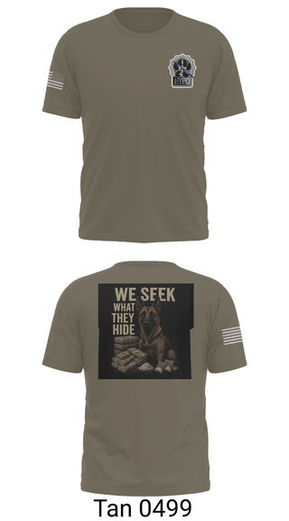 Short Sleeve Performance Shirt, Narcotics K9, , Teamtime, Team time, sublimation, custom sports apparel, team uniforms, spirit wear, spiritwear, sports uniforms, custom shirts, team store, custom team store, fundraiser sports, apparel fundraiser