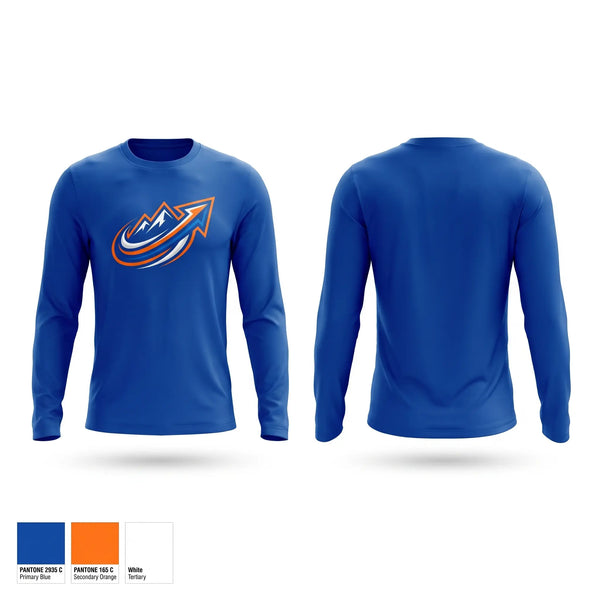 Long Sleeve Performance Shirt, Uplift speed Project, Track & Field, Teamtime, Team time, sublimation, custom sports apparel, team uniforms, spirit wear, spiritwear, sports uniforms, custom shirts, team store, custom team store, fundraiser sports, apparel fundraiser