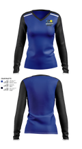 Capital Area Mainiacs Women's Long Sleeve V-neck Shirt - 21