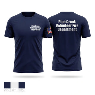 Short Sleeve Performance Shirt, Pipe Creek Volunteer Fire Department, Fire Department, Teamtime, Team time, sublimation, custom sports apparel, team uniforms, spirit wear, spiritwear, sports uniforms, custom shirts, team store, custom team store, fundraiser sports, apparel fundraiser