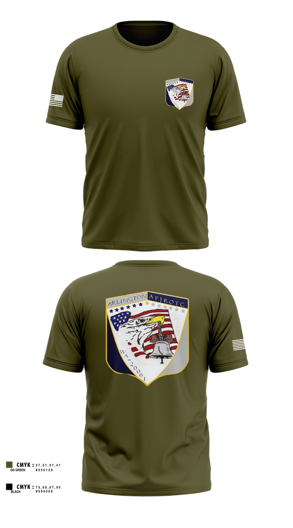 Short Sleeve Performance Shirt, 61st eagle squadron, , Teamtime, Team time, sublimation, custom sports apparel, team uniforms, spirit wear, spiritwear, sports uniforms, custom shirts, team store, custom team store, fundraiser sports, apparel fundraiser