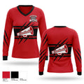Nitro wildcats Women's Long Sleeve V-neck Shirt - 1