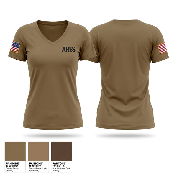Womens Short Sleeve Vneck Shirt, 1-36 Alpha company, Army, Teamtime, Team time, sublimation, custom sports apparel, team uniforms, spirit wear, spiritwear, sports uniforms, custom shirts, team store, custom team store, fundraiser sports, apparel fundraiser